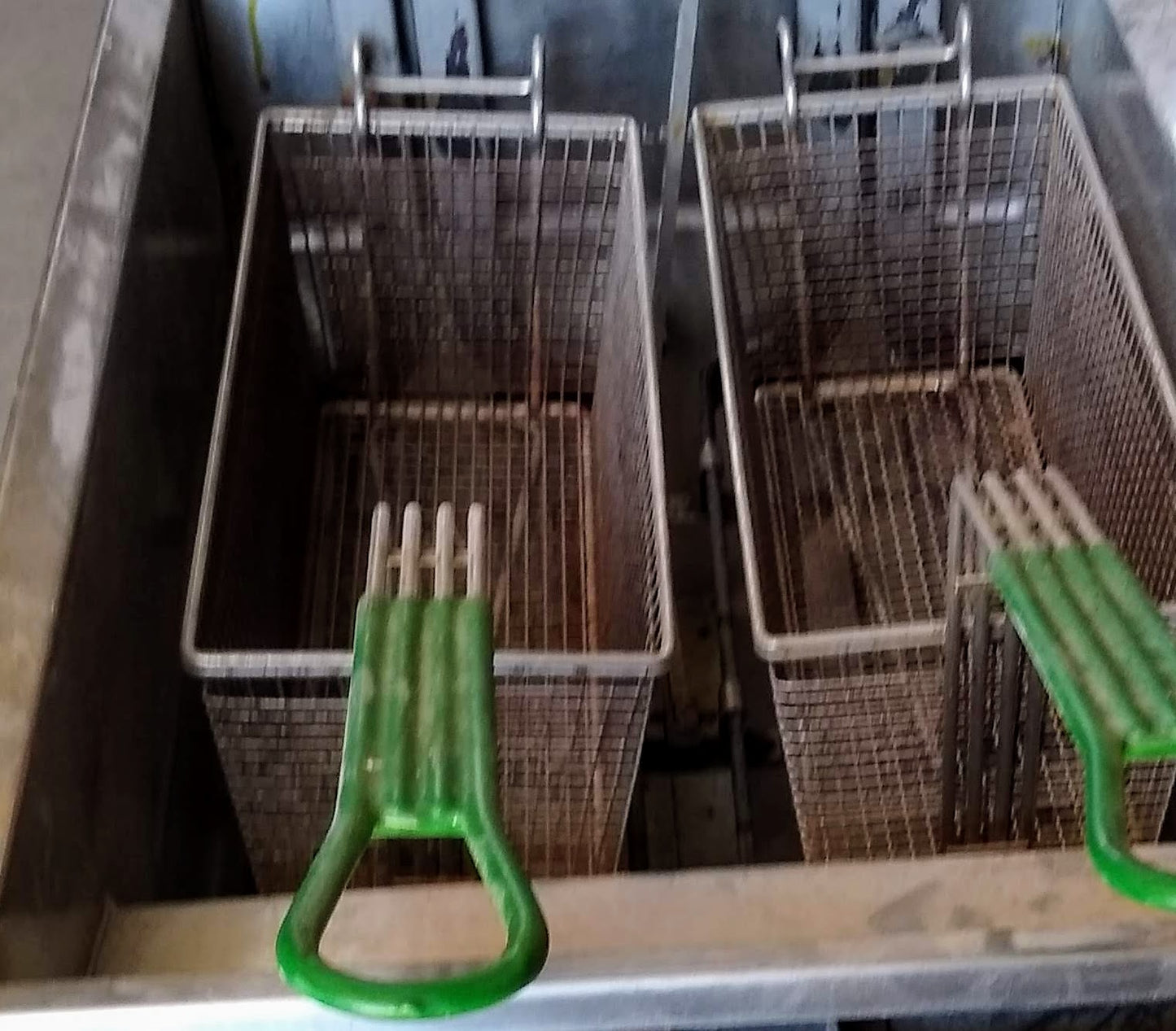 FRYMASTER H17BLSC 3 PHASE ELECTRIC 41.2AMPS DEEP FRYER CART FREE SHIPPING