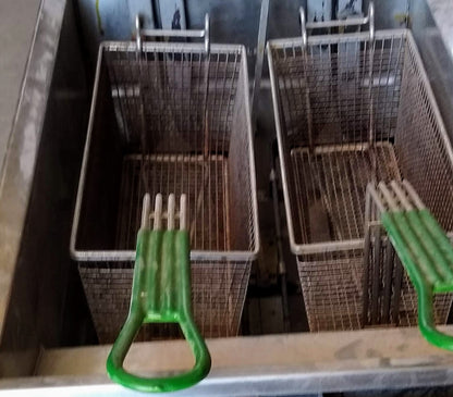 FRYMASTER H17BLSC 3 PHASE ELECTRIC 41.2AMPS DEEP FRYER CART FREE SHIPPING