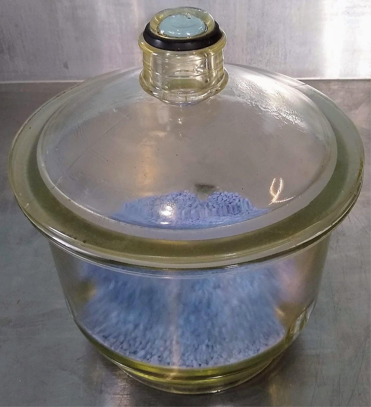 KIMAX 55/38 LAB GLASS & LID with VACUUM 7.5L DESSICATOR BOROSILICATE FREE SHIP