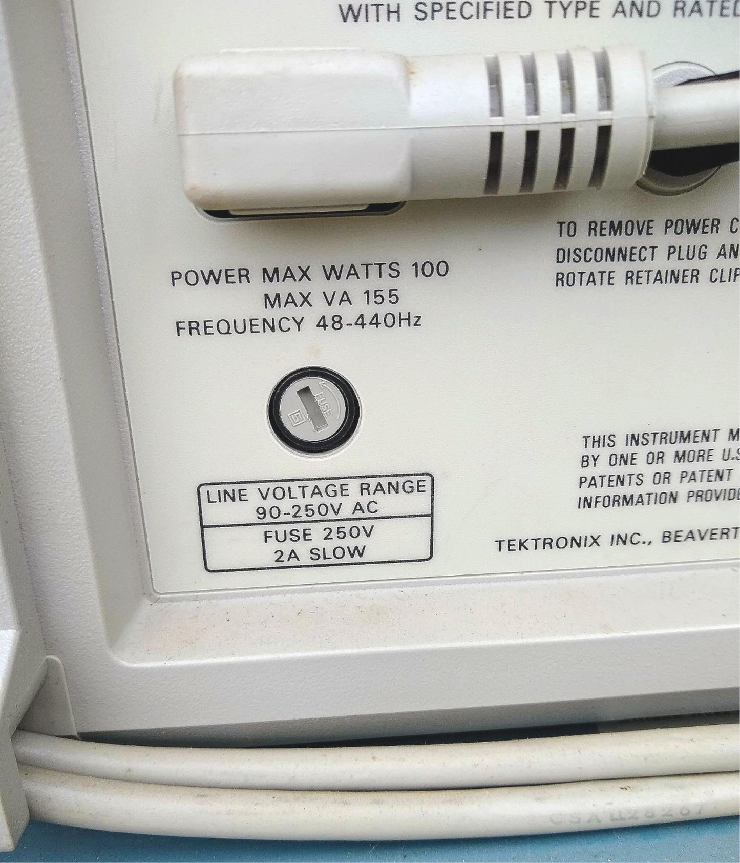 TEKTRONIX 2247A OSCILLOSCOPE MANUAL & K212 PORTABLE INSTRUMENT CART FREESHIPPING