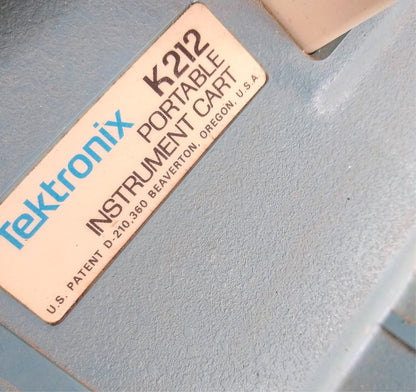 TEKTRONIX 2247A OSCILLOSCOPE MANUAL & K212 PORTABLE INSTRUMENT CART FREESHIPPING