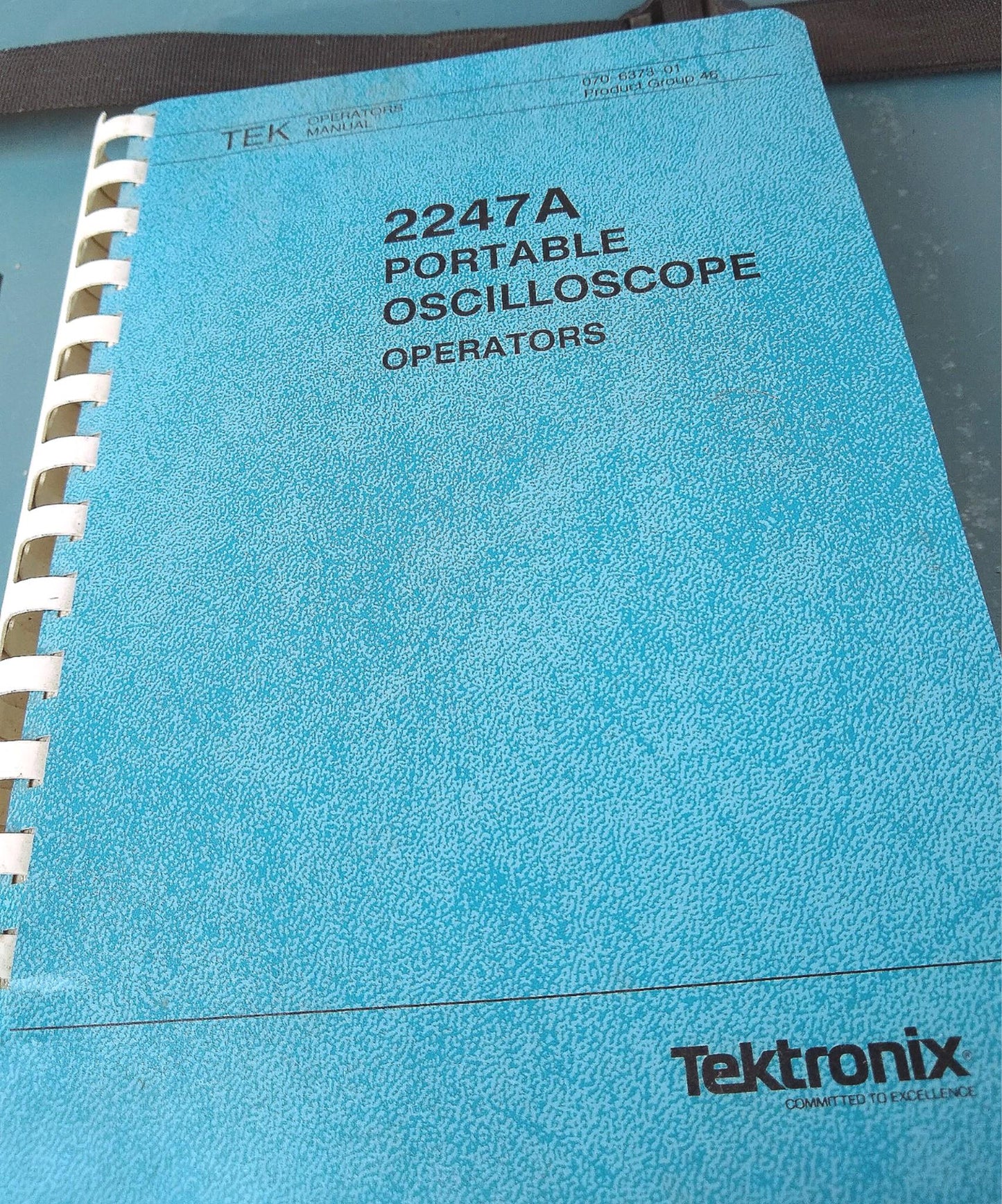 TEKTRONIX 2247A OSCILLOSCOPE MANUAL & K212 PORTABLE INSTRUMENT CART FREESHIPPING
