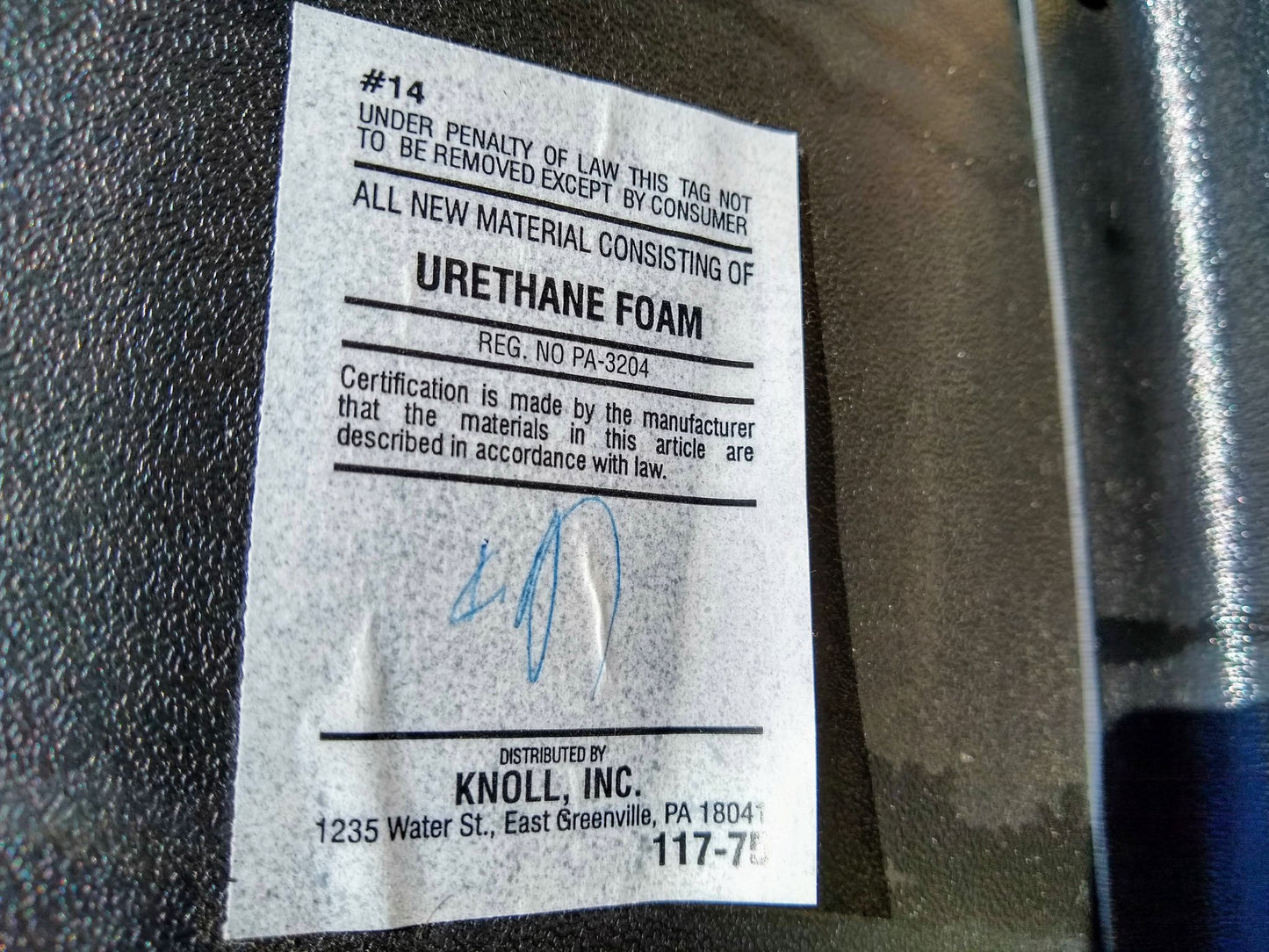 Pair CHARLES POLLACK EXECUTIV KNOLL SWIVEL CHAIR HYDRAULIC LIFT Beautiful Fabric