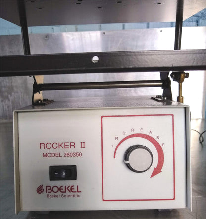 BOEKEL ROCKER II TWO ROCKING 14" x 11" PLATFORM SHAKER 90DAYWARRANTY WATCH VIDEO