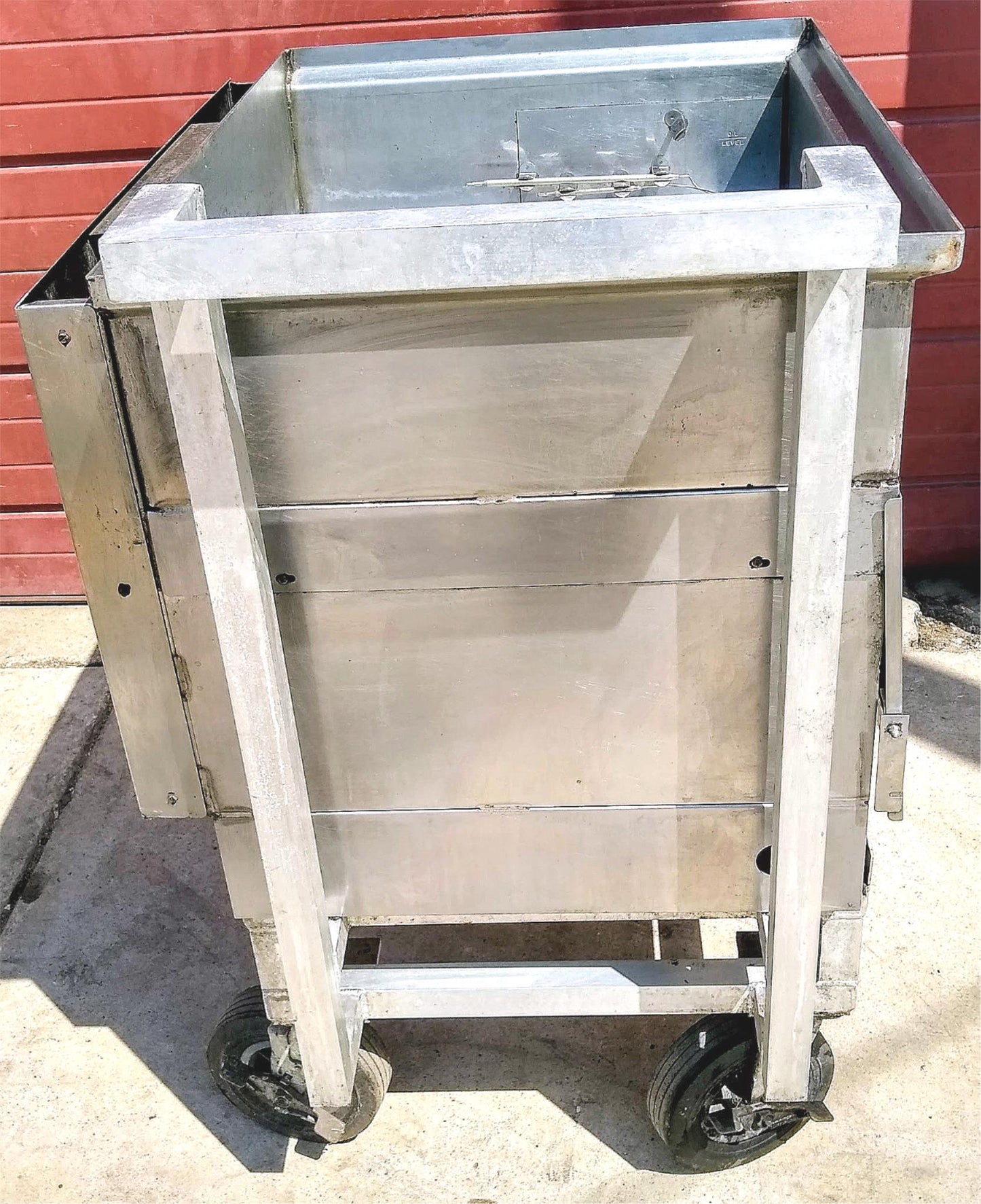 GOLD MEDAL 5099NS Six-Cake Funnel DOUGHNUT PROPANE GAS FRYER CART FREE SHIPPING