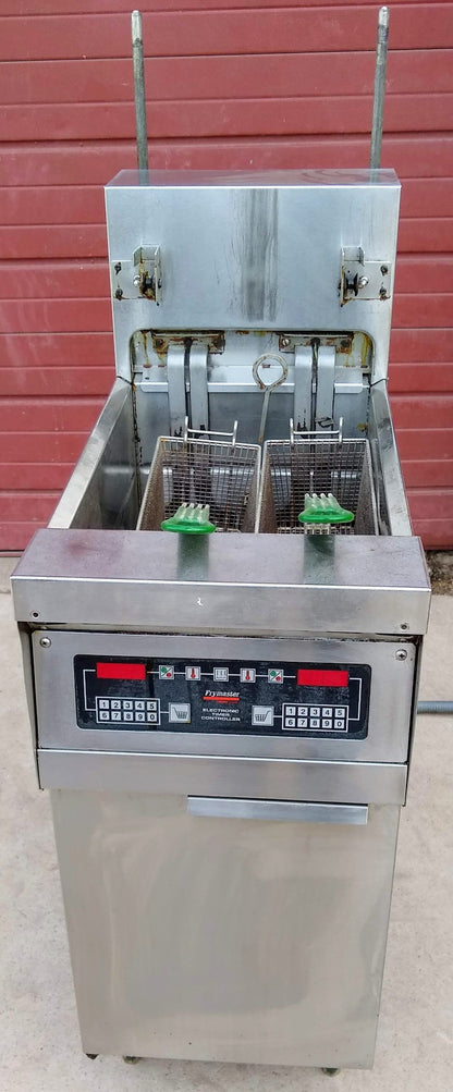FRYMASTER H17BLSC 3 PHASE ELECTRIC 41.2AMPS DEEP FRYER CART FREE SHIPPING