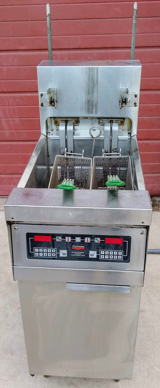 FRYMASTER H17BLSC 3 PHASE ELECTRIC 41.2AMPS DEEP FRYER CART FREE SHIPPING
