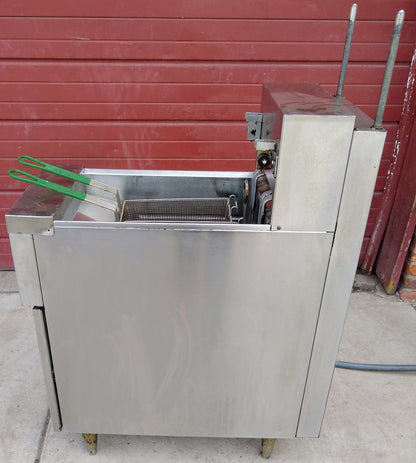 FRYMASTER H17BLSC 3 PHASE ELECTRIC 41.2AMPS DEEP FRYER CART FREE SHIPPING