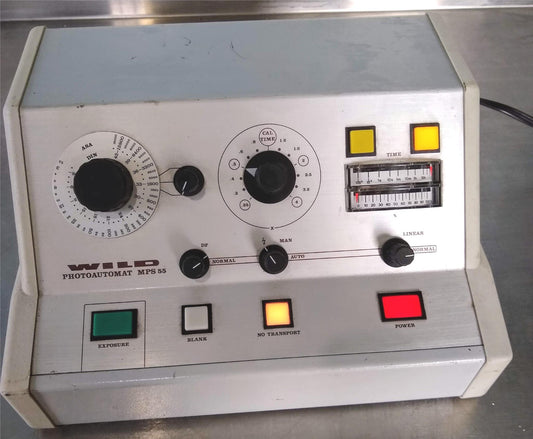 WILD PHOTOAUTOMAT MPS55 PHOTOMICROGRAPHIC MICROSCOPE CAMERA CONTROLLER FREE SHIP