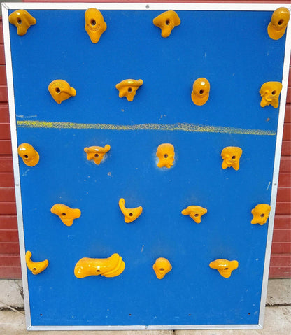 THREE HEAVY DUTY 60.5" x 49.5" GROPERZ INDOOR ROCK CLIMB HOLD PANELS FREE SHIP