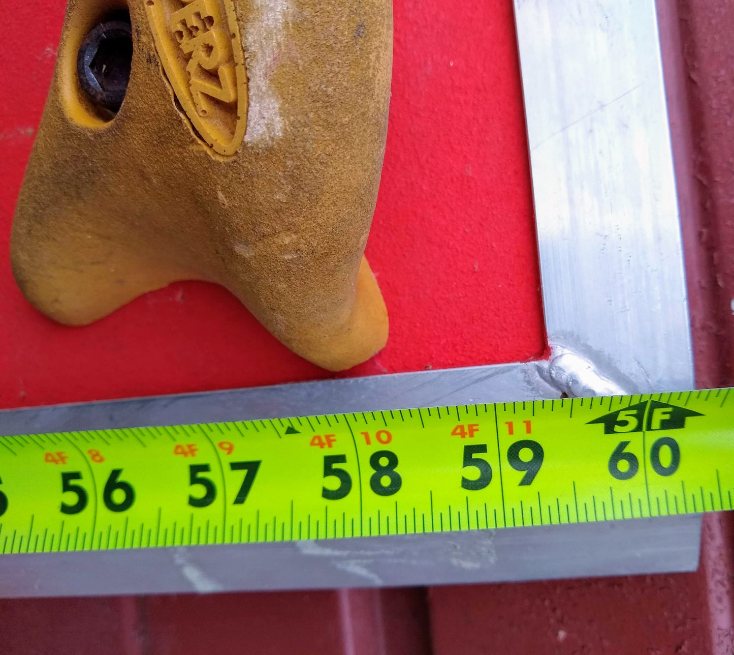 THREE HEAVY DUTY 60.5" x 49.5" GROPERZ INDOOR ROCK CLIMB HOLD PANELS FREE SHIP