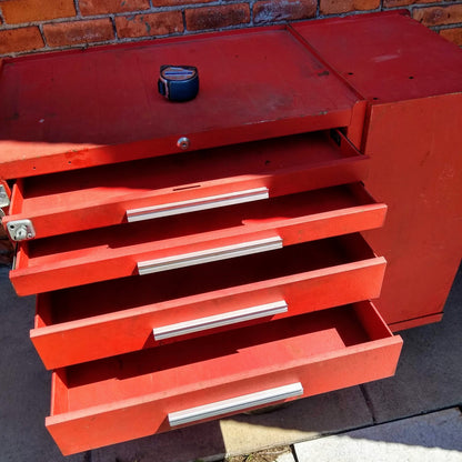 KENNEDY VERSA TOOL CART 20"Widex44"Long 6DRAWERS PLUS EXTRA BOX & SPACE FREESHIP