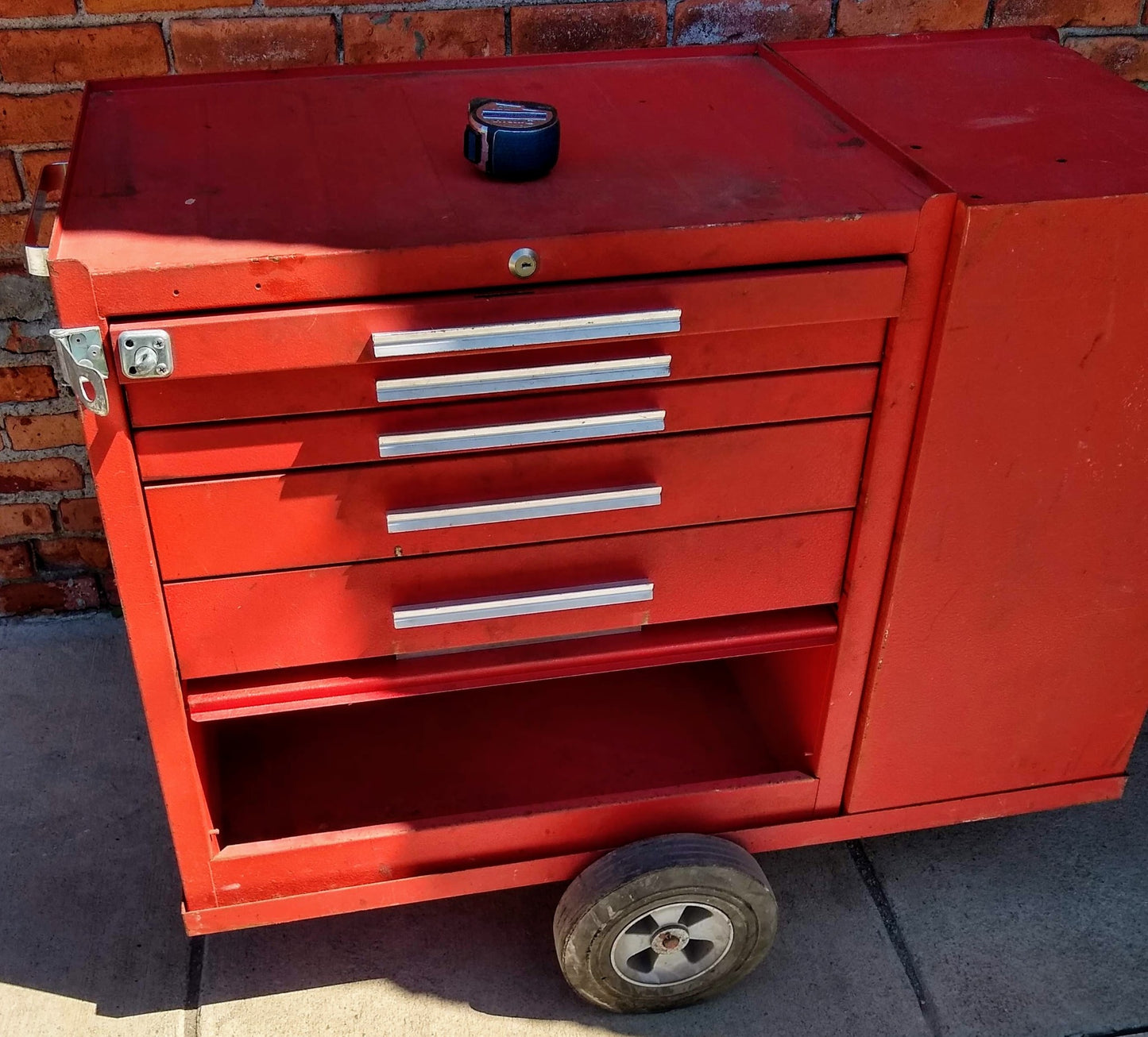 KENNEDY VERSA TOOL CART 20"Widex44"Long 6DRAWERS PLUS EXTRA BOX & SPACE FREESHIP