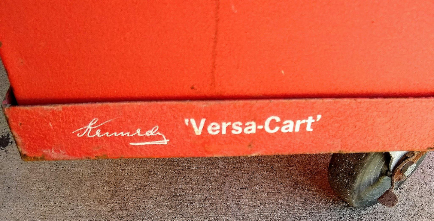 KENNEDY VERSA TOOL CART 20"Widex44"Long 6DRAWERS PLUS EXTRA BOX & SPACE FREESHIP