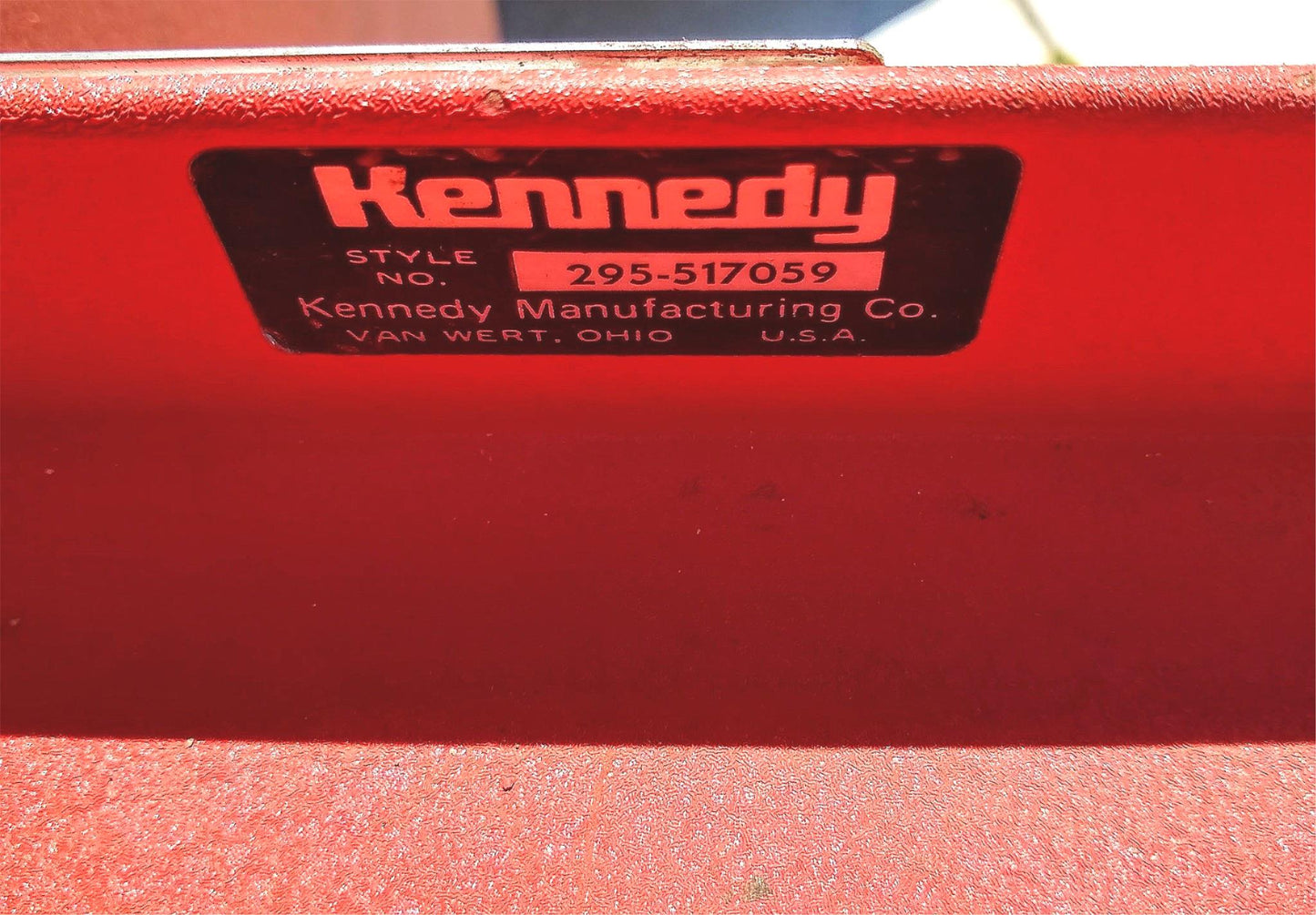 KENNEDY VERSA TOOL CART 20"Widex44"Long 6DRAWERS PLUS EXTRA BOX & SPACE FREESHIP