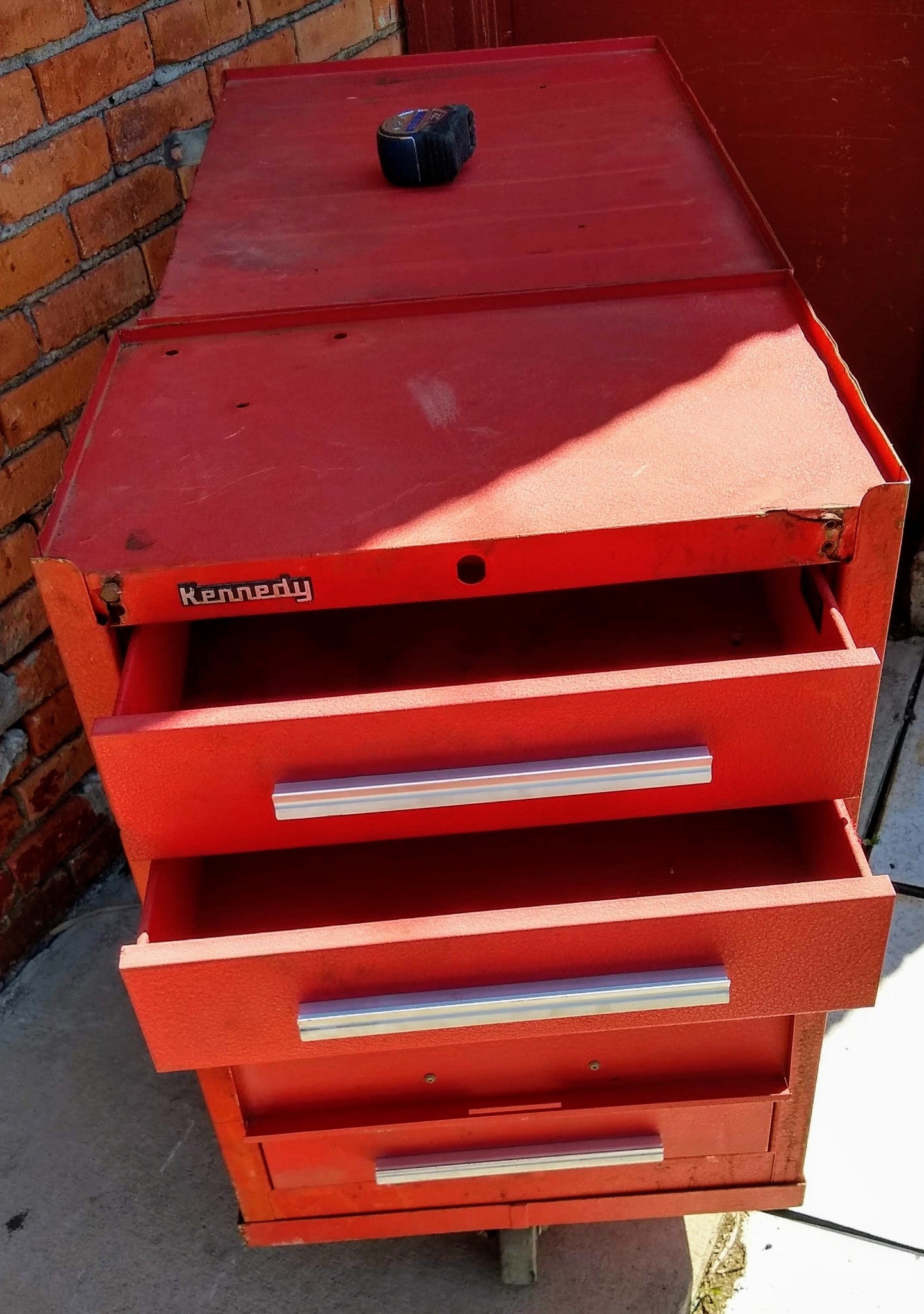 KENNEDY VERSA TOOL CART 20"Widex44"Long 6DRAWERS PLUS EXTRA BOX & SPACE FREESHIP