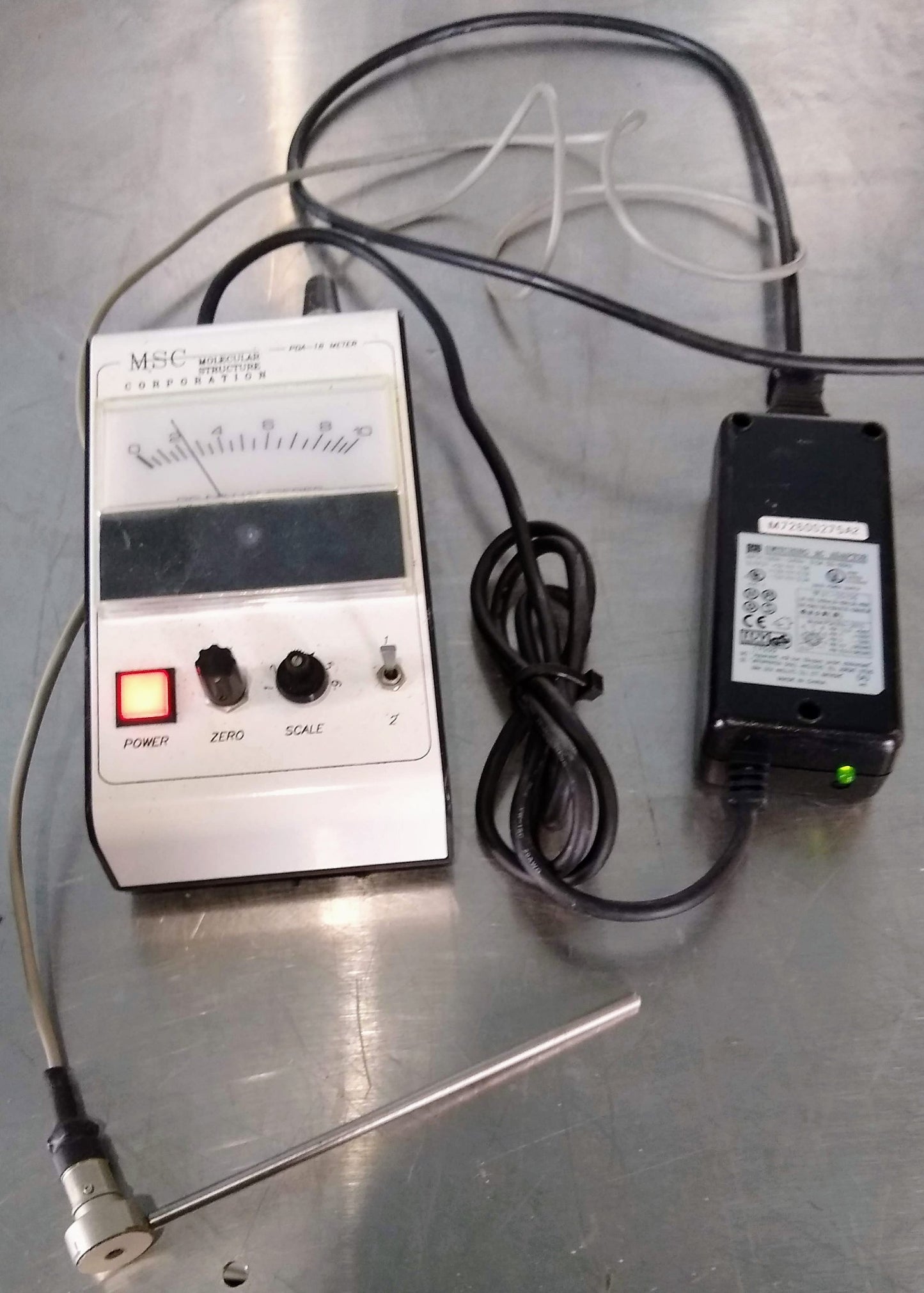 MSC PDA-18 METER COMPLETE with PROBE & POWER SUPPLY 90-DAY-WARRANTY FREESHIP