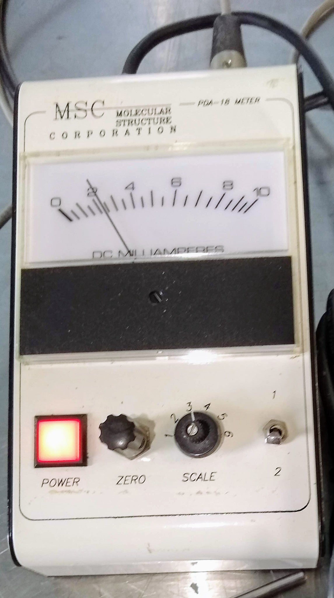 MSC PDA-18 METER COMPLETE with PROBE & POWER SUPPLY 90-DAY-WARRANTY FREESHIP