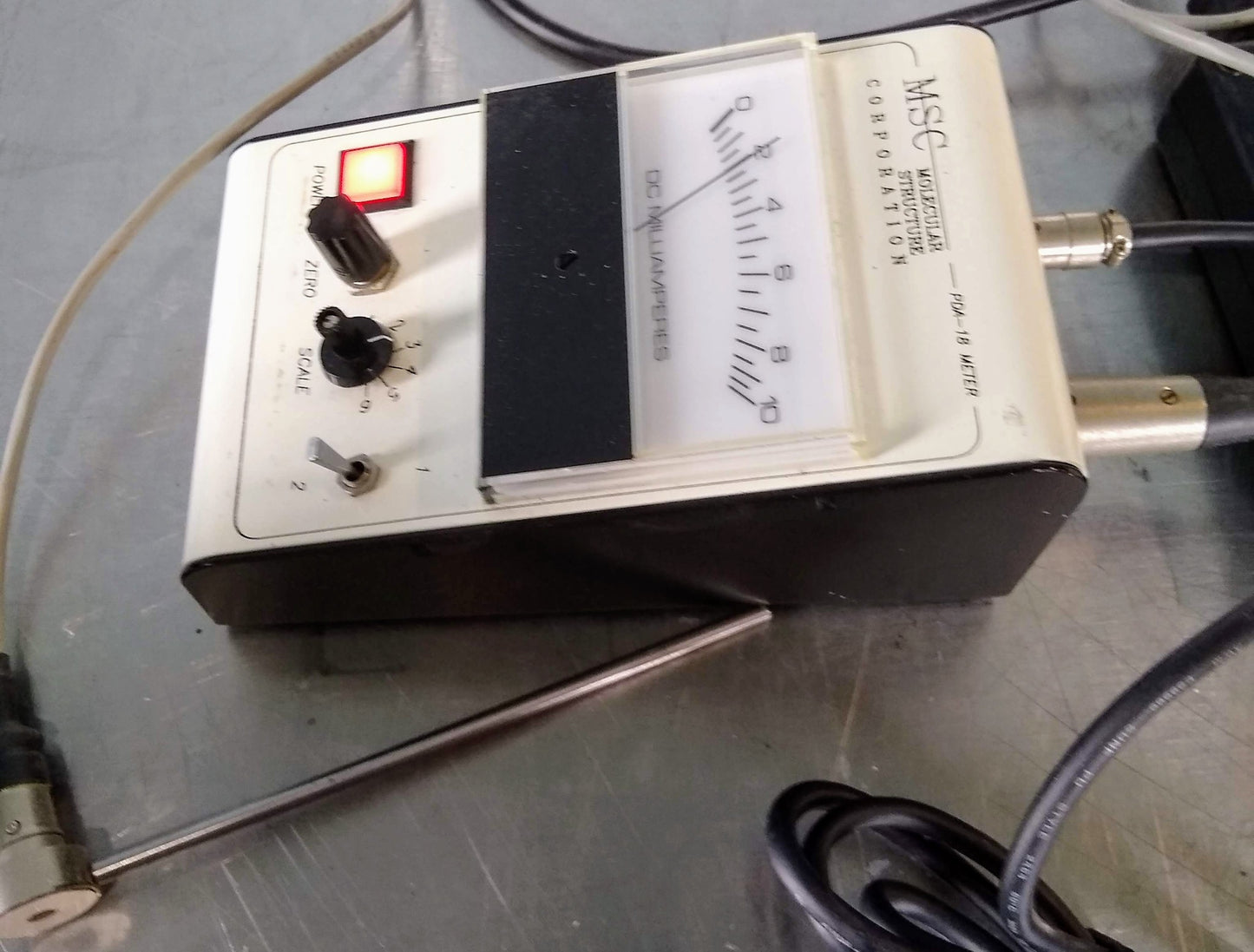 MSC PDA-18 METER COMPLETE with PROBE & POWER SUPPLY 90-DAY-WARRANTY FREESHIP