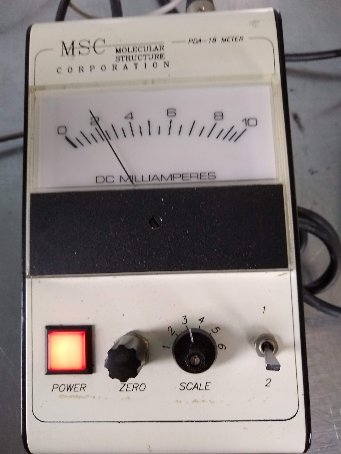 MSC PDA-18 METER COMPLETE with PROBE & POWER SUPPLY 90-DAY-WARRANTY FREESHIP