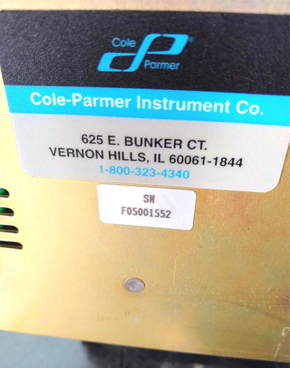 MASTERFLEX L/S EASY-LOAD II MODEL 77200-60 & 2 PUMP HEADS 90DAYWARRTY WATCHVIDEO