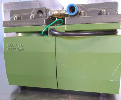 ULVAC SINKU KIKO DA-40S DIAPHRAGM TYPE DRY VACUUM PUMP 90DAYWARRANTY WATCH VIDEO