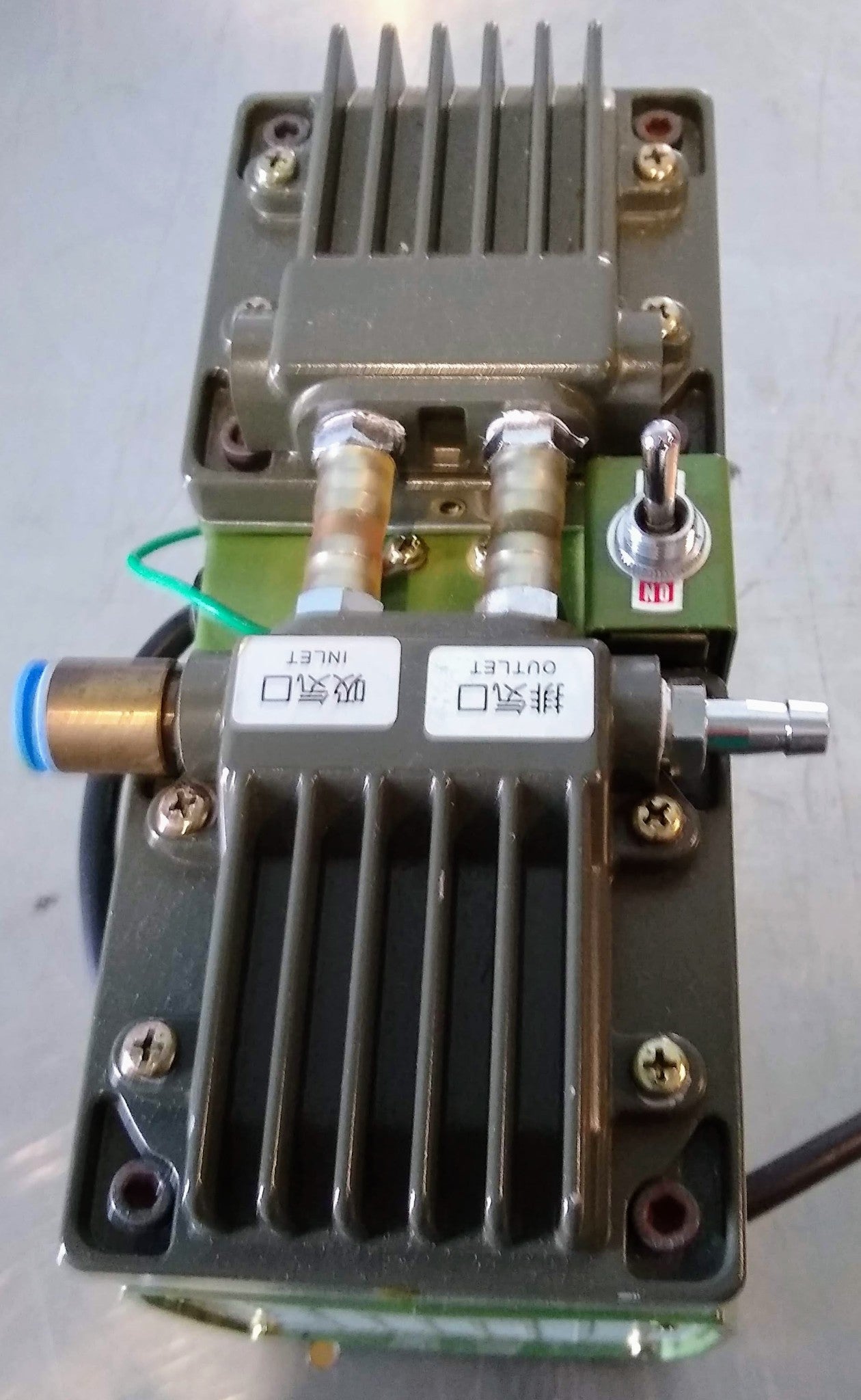 ULVAC SINKU KIKO DA-40S DIAPHRAGM TYPE DRY VACUUM PUMP 90DAYWARRANTY WATCH VIDEO