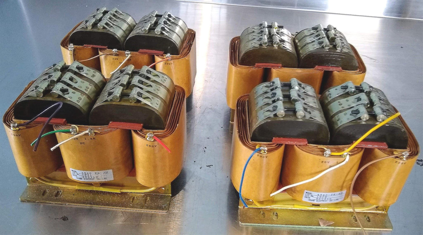 CRANE ELECTRIC 4940-26-3D 200V to 20VDC STEP-DOWN TRANSFORMER FREE SHIPPING