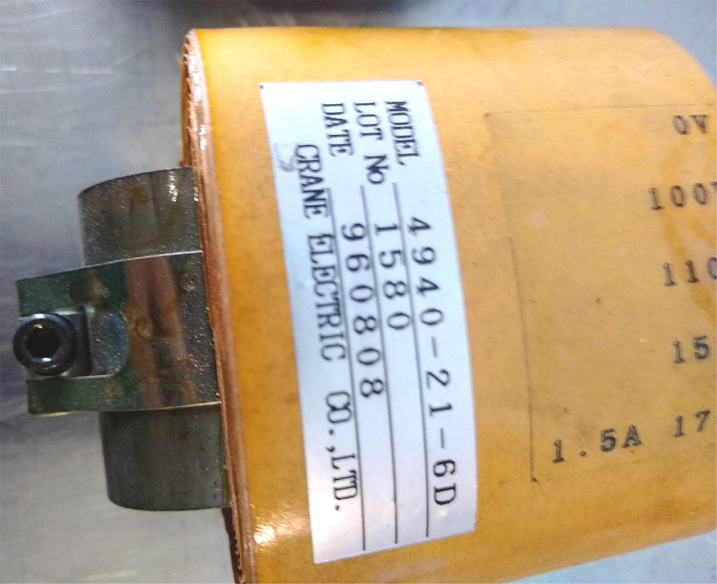 CRANE ELECTRIC 4940-21-6D 170V to 100 VDC STEP-DOWN TRANSFORMER FREE SHIPPING