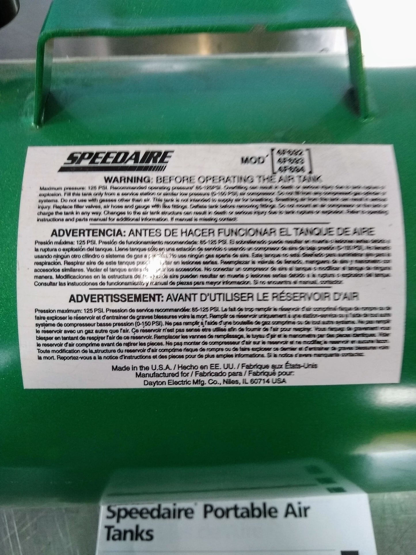 SPEEDAIRE TANK FREE SHIPPING