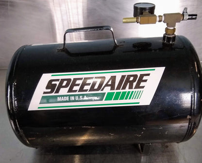 SPEEDAIRE MODEL 4F692 PORTABLE AIR TANK 125 PSI with INSTRUCTIONS FREE SHIPPING