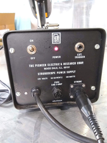 PIONEER STROBOSCOPE PHOTO TACH MODEL DS 303 90-DAY-WARRANTY FREESHIP WATCH VIDEO