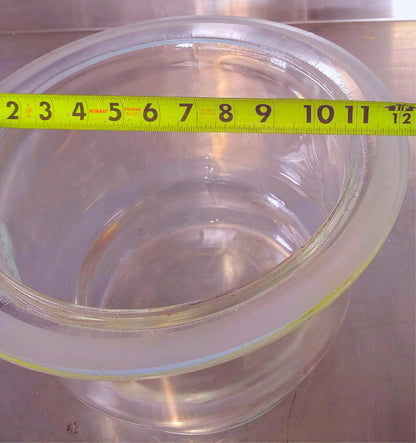 PYREX 55/38 LAB BOROSILICATE GLASS LID 7.5L DESSICATOR & NUCERITE PLATE FREESHIP