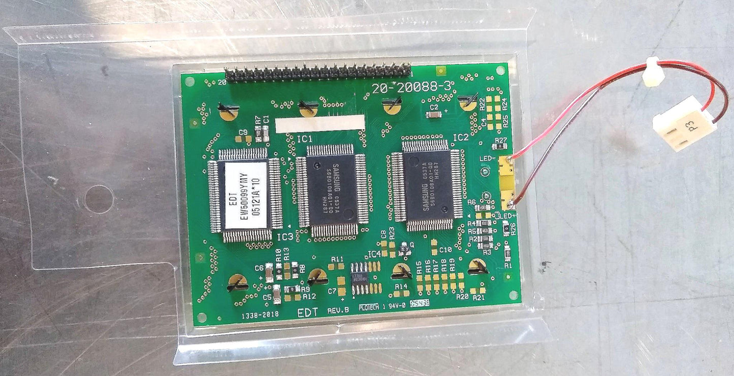 NEW EMERGING PLOTECH 20-20088-3 INDUSTRIAL LCD DISPLAY SCREEN PANEL EDT FREESHIP