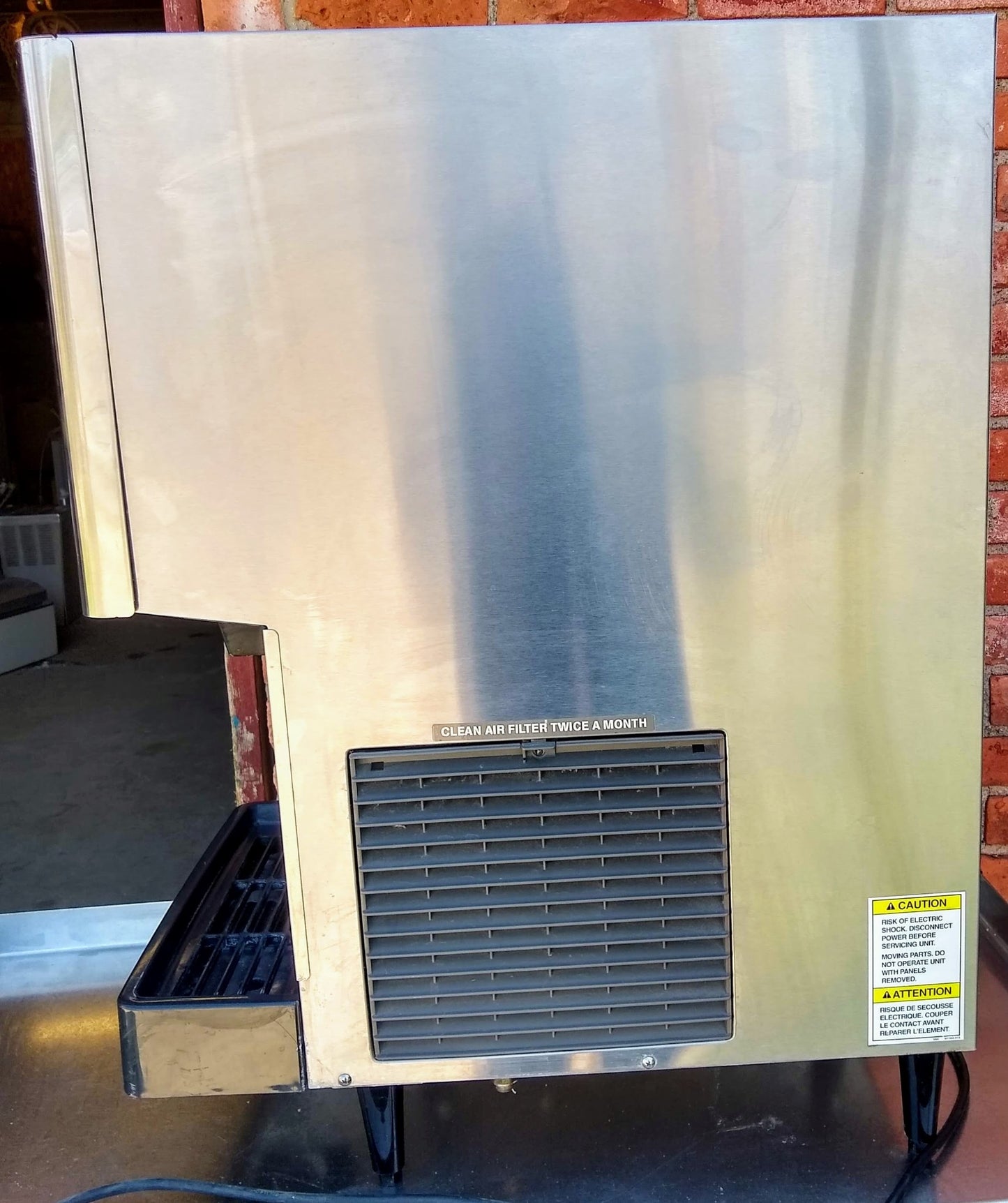 HOSHIZAKI DCM-270BAH 282lb/DAY Countertop Ice Water Dispenser AIR COOL FREE SHIP