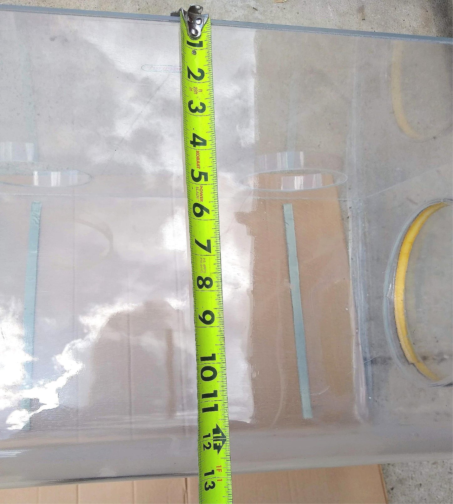 Bel-Art™ SP Scienceware™ PORTABLE CLEAR ACRYLIC 35"X19"hX13"d GLOVE BOX FREESHIP