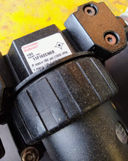 PNEUMATIC ADSORPTION DESSICATION DRYER DELTECH SCHRADER BELLOW AIR FILTER SYSTEM