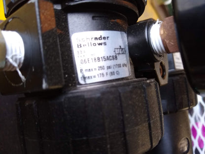 PNEUMATIC ADSORPTION DESSICATION DRYER DELTECH SCHRADER BELLOW AIR FILTER SYSTEM