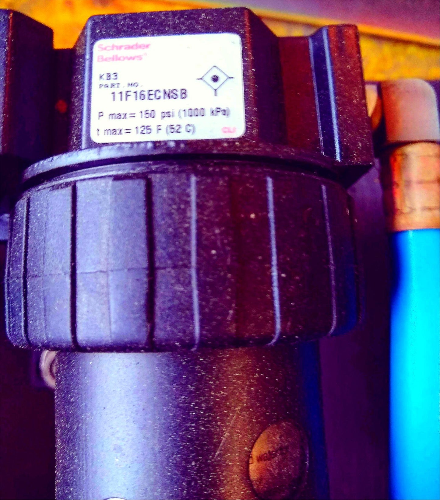 PNEUMATIC ADSORPTION DESSICATION DRYER DELTECH SCHRADER BELLOW AIR FILTER SYSTEM