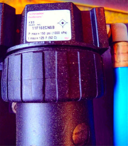 PNEUMATIC ADSORPTION DESSICATION DRYER DELTECH SCHRADER BELLOW AIR FILTER SYSTEM