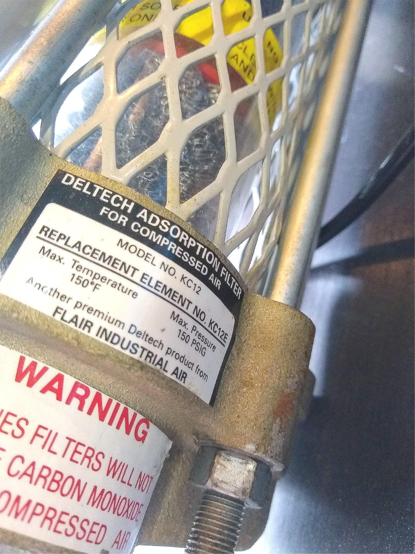 PNEUMATIC ADSORPTION DESSICATION DRYER DELTECH SCHRADER BELLOW AIR FILTER SYSTEM