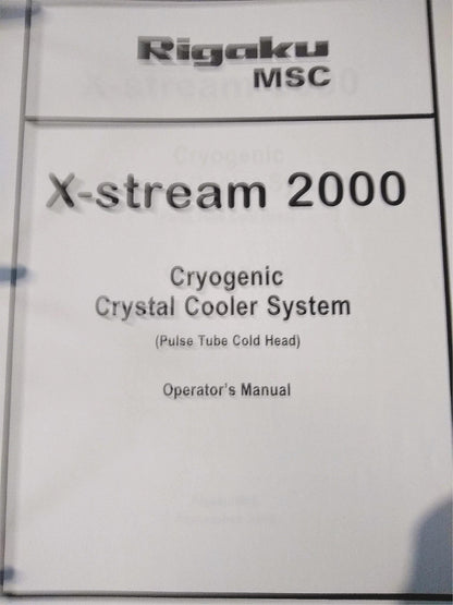 RIGAKU PEAK X-STREAM 2000 NG20NA NITROGEN GENERATOR CRYOGENIC 90DAYWARR FREESHIP