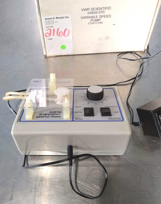 VWR SCIENTIFIC 54856-070 VARIABLE SPEED MINI PUMP (LOW PUMP) FREESHIP WATCHVIDEO