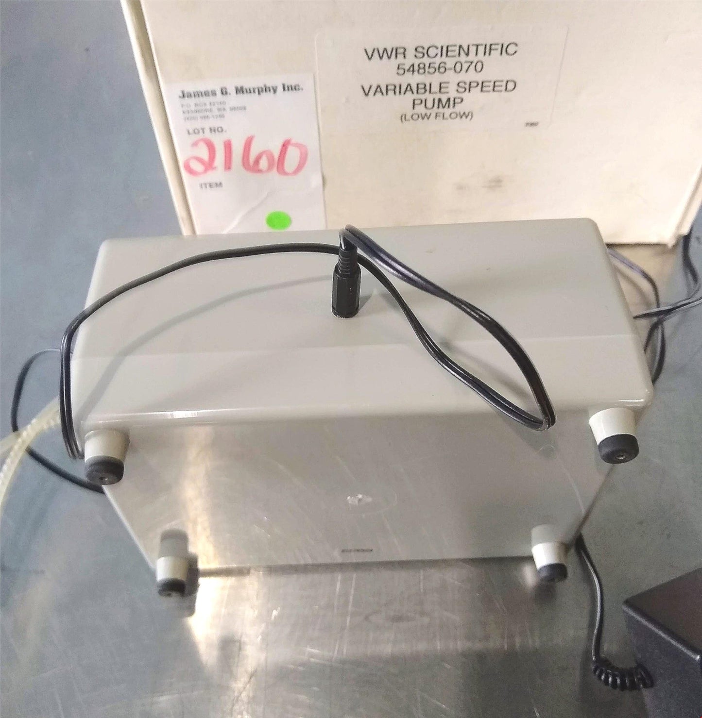 VWR SCIENTIFIC 54856-070 VARIABLE SPEED MINI PUMP (LOW PUMP) FREESHIP WATCHVIDEO