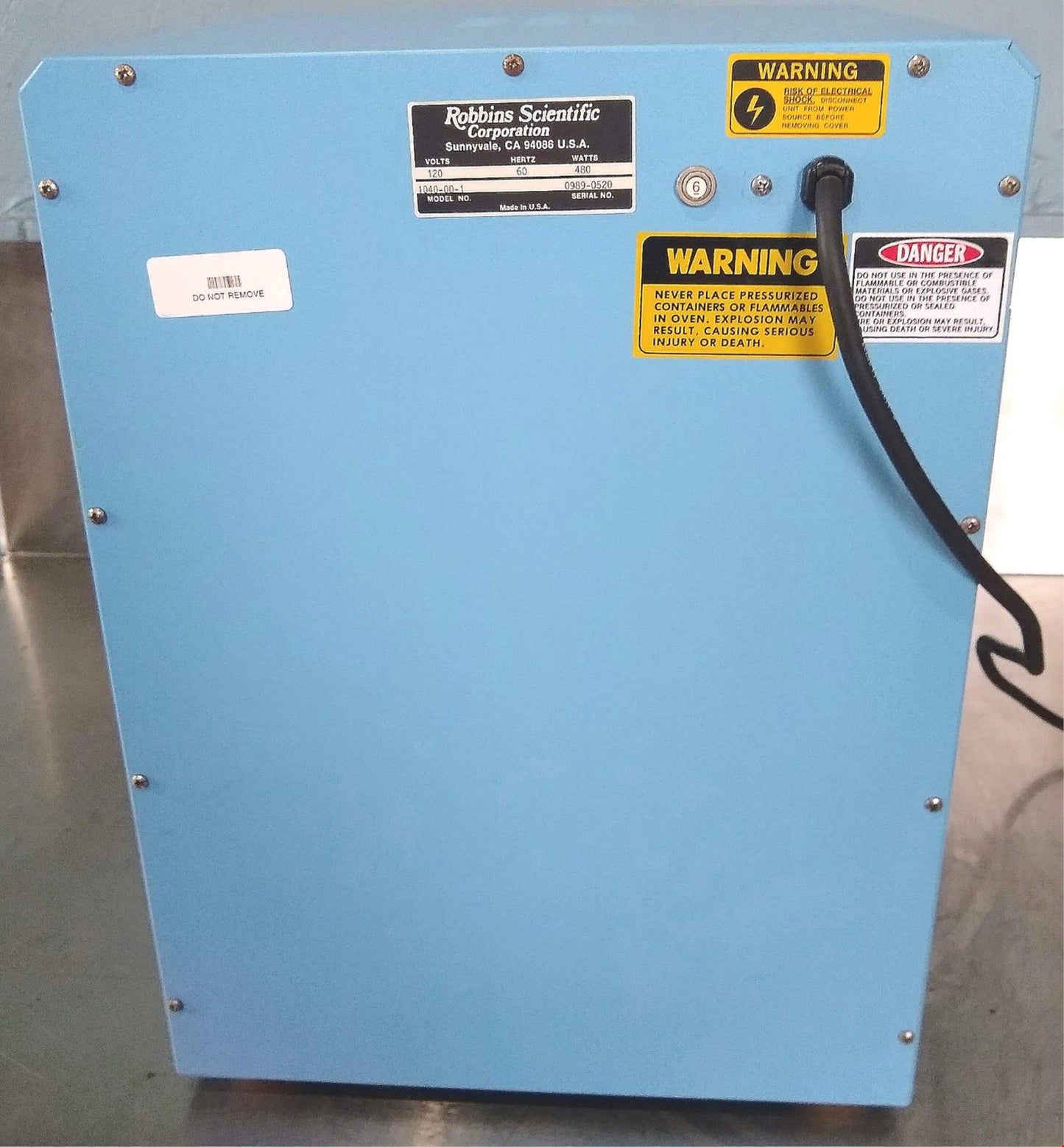 ROBBINS SCIENTIFIC 1040 HYBRIDIZATION INCUBATOR w/ ROTATOR FREE SHIP WATCH VIDEO