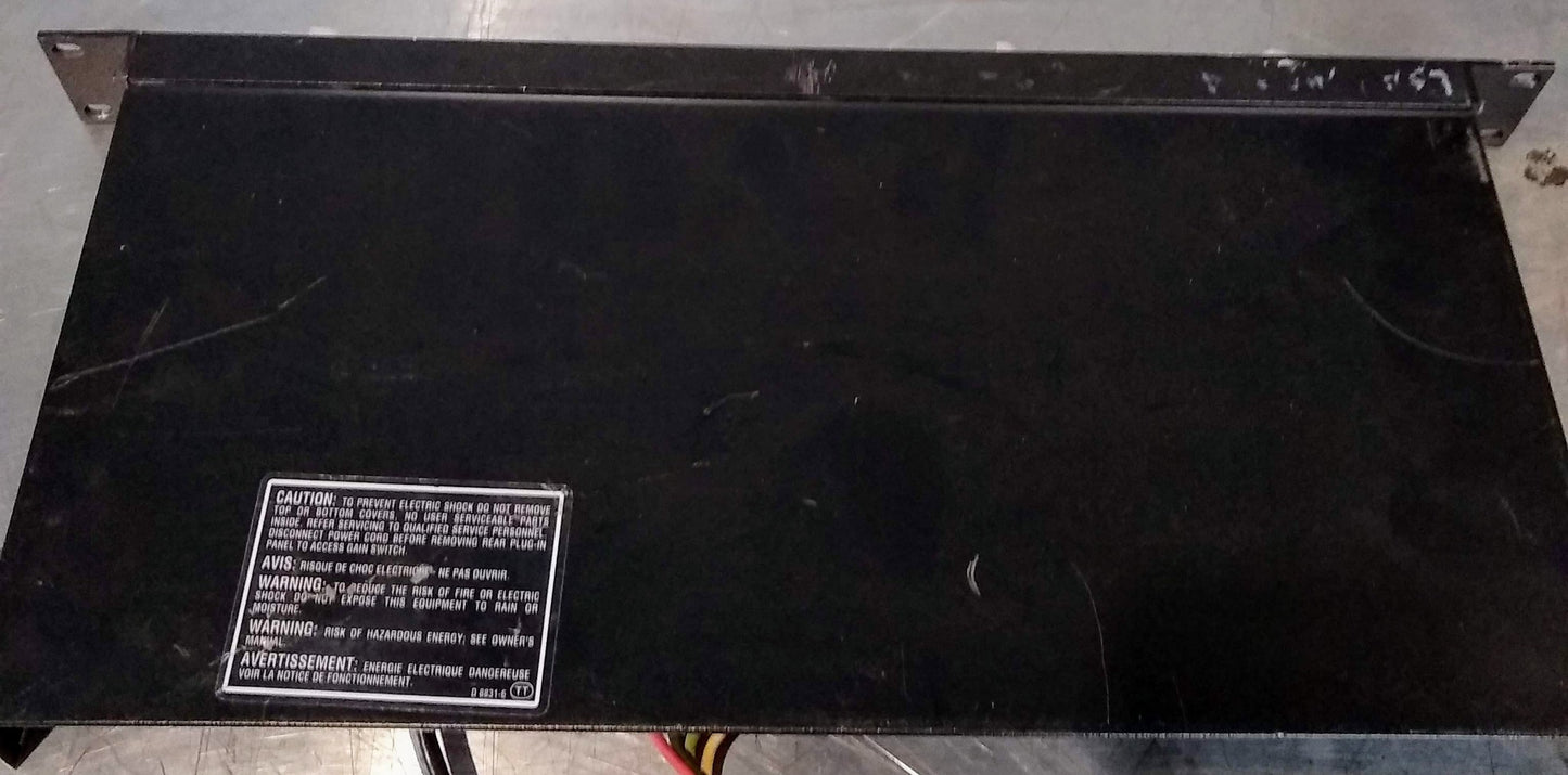 CROWN D75-A STEREO POWER AMPLIFIER 40W PER CHANNEL 8 OHMS  AMPLIFIER  FREE SHIP