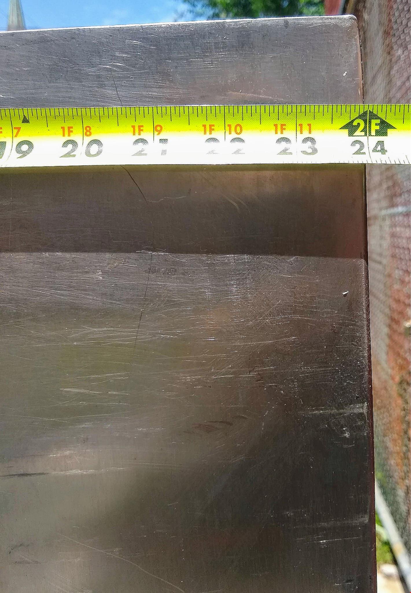 VINTAGE RARE HEAVY GAUGE STAINLESS STEEL CABINET 5Shelf Wheels 65x24x36 FREESHIP