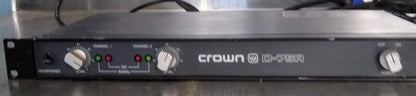 CROWN D75-A STEREO POWER AMPLIFIER 40W PER CHANNEL 8 OHMS  AMPLIFIER  FREE SHIP