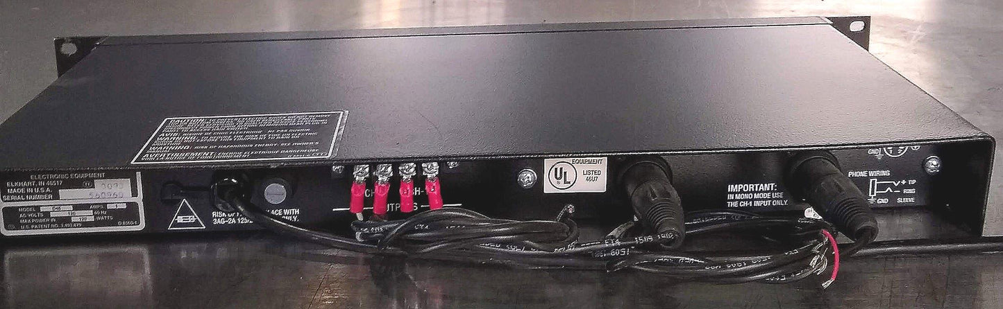 CROWN D45-A STEREO POWER AMPLIFIER 40W PER CHANNEL 8 OHMS  AMPLIFIER  FREE SHIP