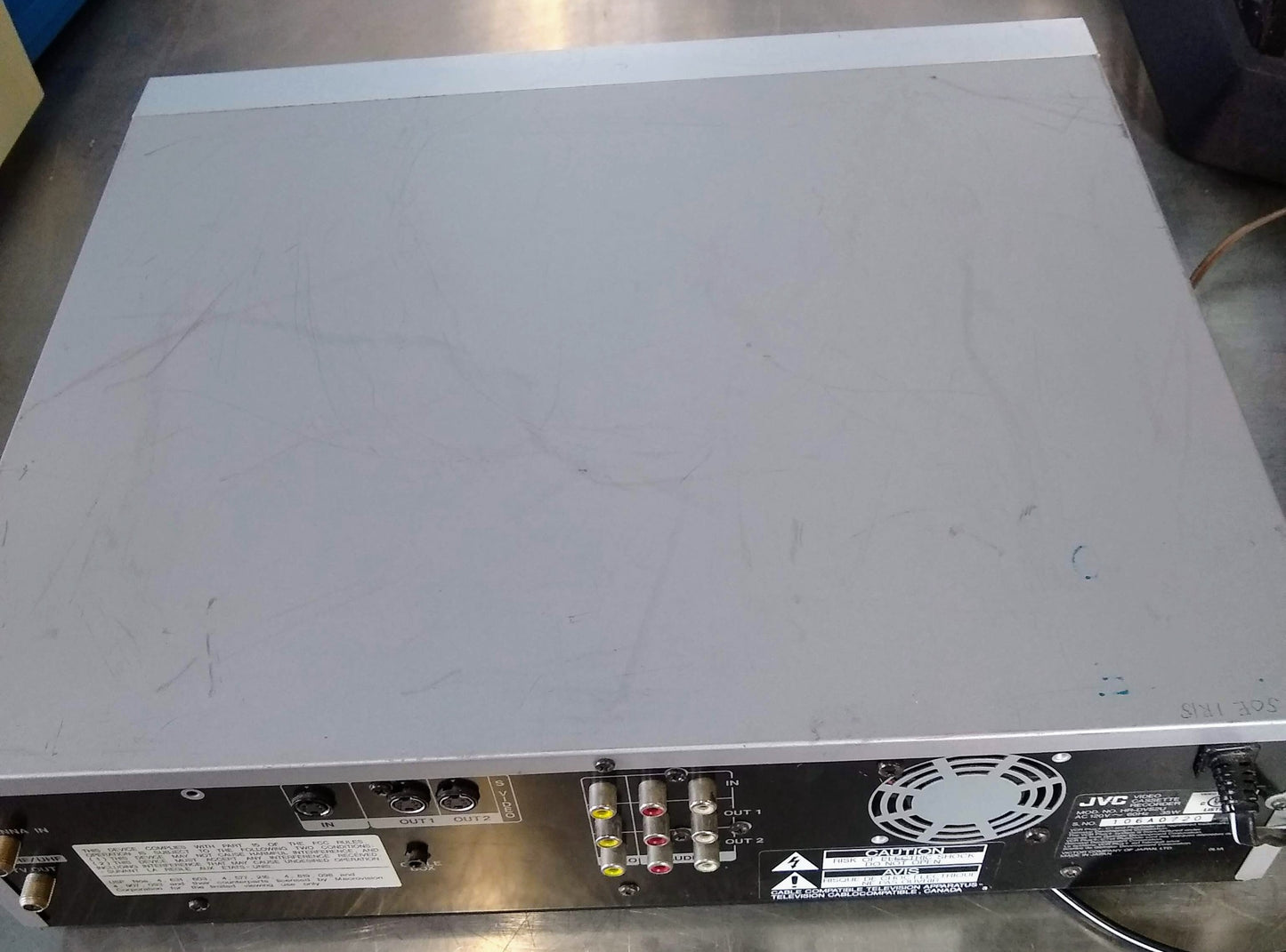 JVC HR-DVS2U MINI-DV/S-VHS COMBO VIDEO CASSETTE RECORDER - No Remote - FREE SHIP